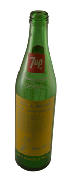 Collectible 7UP Commemorative Bottle, UCLA Bruins NCAA Championship, John Wooden