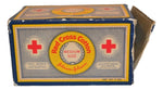 Vintage Antique Red Cross Cotton Medium Size Johnson & Johnson Original Box