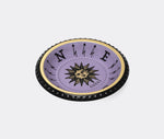 Gucci Lavender & Black Compass Trinket Tray  / Ashtray - NEW