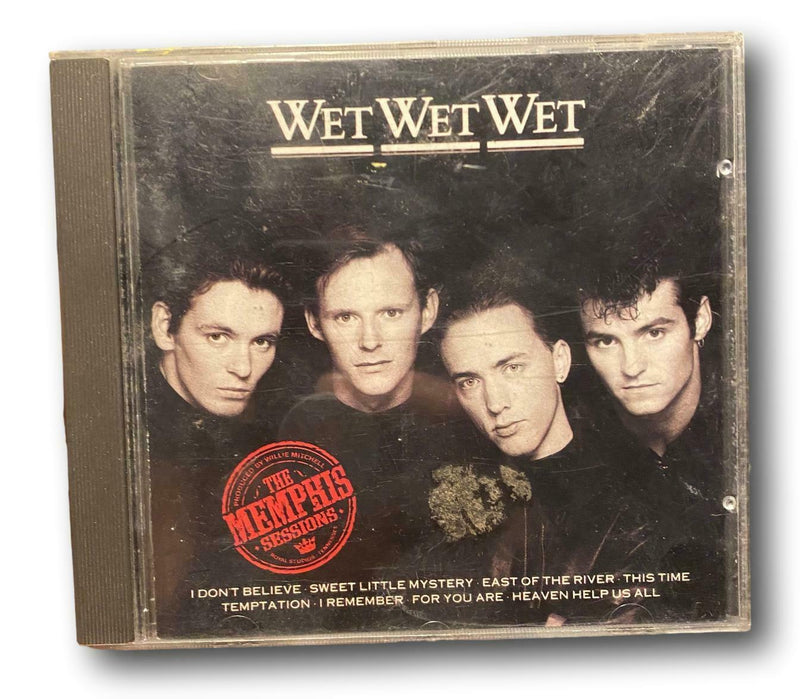 Wet Wet Wet - The Memphis Sessions 1988 West German Pressed CD Album