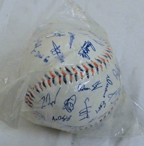 2002 San Diego Padres Facsimile Team Signed Baseball Presented By Sycuan Casino