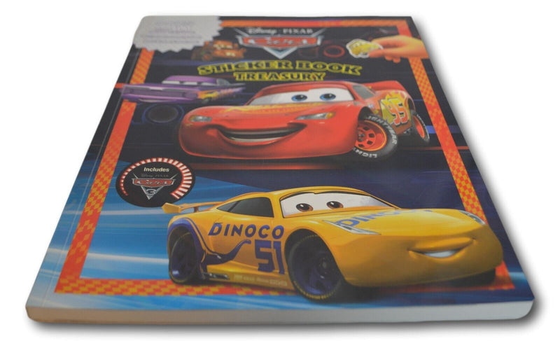 Disney PiXAR CARS Sticker Book Treasury Activities Posters + Over 500 Stickers