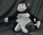 Vintage 1996 COCA COLA Gorilla Plush Monkey Coke Bottle Stuffed Soft Toy - ThingsGallery