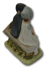 Norman Rockwell "The Lovers" Saturday Evening Post Inspired Figurine 1979 NIB