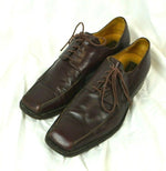 Mens Vintage Mezlan Brown/ Cordovan Dress Oxfords Leather Shoes Size: 9 M Spain