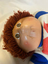 Vintage Cabbage Patch Kid Boy Red Hair Brown Eyes Signed Xavier Roberts