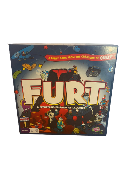 FURT VOLCANO HAS SPOKEN GAME ADULT PARTY GAME WIGGITY BANG GAME OF YEAR COMPLETE