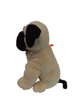 Cute Plush Stuffed Pug Dog Sitting 15"