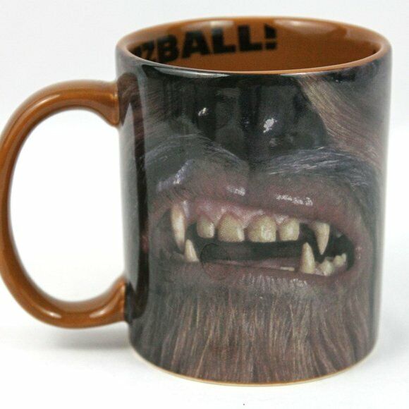 Disney Star Wars Chewbacca Drink It Up Fuzzball Mug Cup