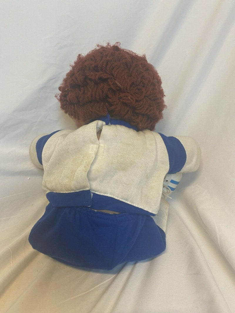 Vintage Cabbage Patch Kid Boy Red Hair Brown Eyes Signed Xavier Roberts