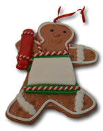 Gingerbread Man Resin Cookie Christmas 0rnament - NEW