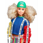Rare Barbie BMR1959 - Color Block Sweatshirt with Logo Tape & Striped Shorts NIB
