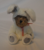 Boyd's Bear "Watson"  White Bunny Rabbit Bear Plush Bear - No Tags