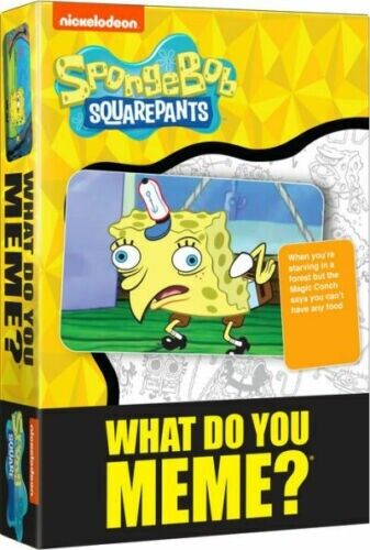 Nickelodeon SpongeBob SquarePants What Do You Meme?   BNIB