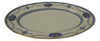 Royal Worcester Cameo Blue China Large Serving Platter England Blue & White