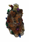 Ornaments To Remember Dog Playing With Christmas Glass Christmas Ornament - NEW