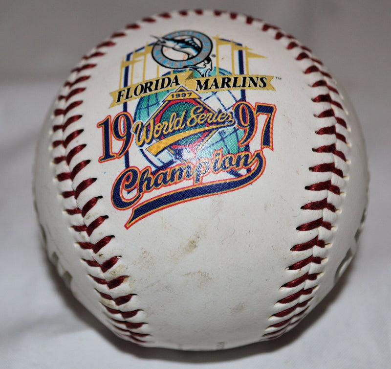 Rare 2002 Collectible WORLD SERIES CHAMPIONS ~ Florida Marlins 1997 Baseball - ThingsGallery