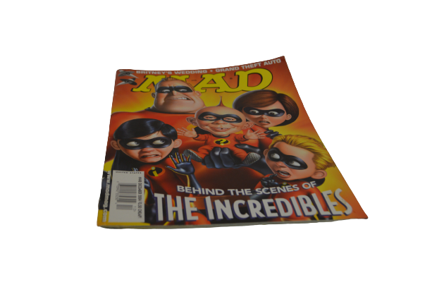 Mad Magazine #448 December 2004 The Incredibles Cover