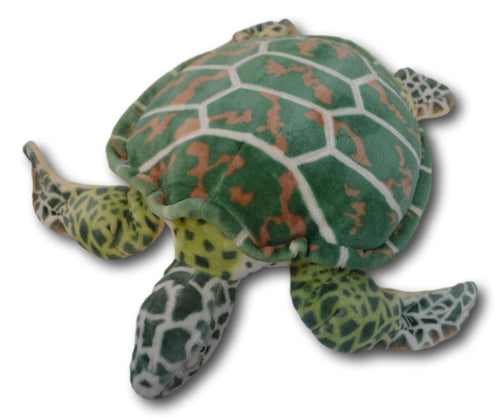 Melissa & Doug Sea Turtle Large 30" Plush Stuffed Pillow Animal - Lifesize